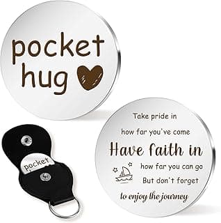 2026 Graduation Gifts Pocket Hug Token College for Her Him Teens End of School Year Gifts for Kids Students Son Daughter Friends Grad Gift Inspirational Gift Easter Basket Stuffers Present