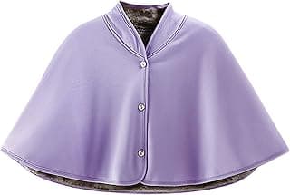 Warm Shoulder Shawl Cape Elderly Protective Soft Neck Heat Wrap Shoulder Warming Pad Thickened Wheelchair Care Shawl Blanket