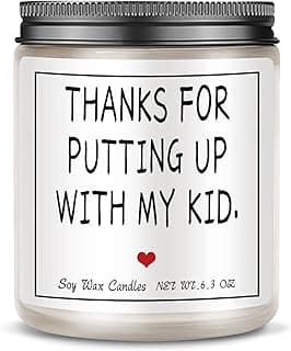 Teacher Appreciation Gifts Thank You Teacher Gifts for Women & Men Candles Present for Retired Teachers Idea for Graduation,Back to School