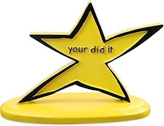 Funny Star Trophy with Humorous Your Did It Inscription - Funny Graduation Gift Gifts for Coworkers Cute Desk Decor Birthday Gift Encouragement Gift Funny Gag Gifts