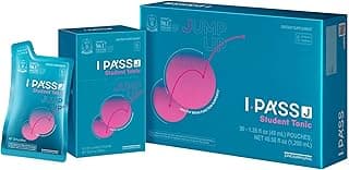 JungKwanJang i-Pass Junior Dietary Supplement- Korean Red Panax Ginseng Extract - Support Immune System, Memory Improvement and Concentration, Productivity - 30 Pouches