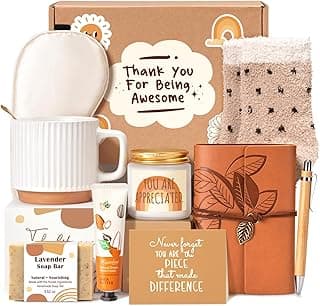 Suhctuptx Administrative Professional Day Gifts, Employee Appreciation Gifts, Thank You Gift Basket Christmas Ideas Box for Women Coworkers Teacher Nurse Friends Mom Her Secretary Employees Farewell