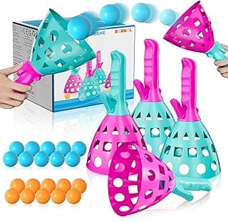 Bennol Outdoor Game Toys for Kids Boys with 20 Balls Pop Pass Catch Ball Game Outside Toys Gifts for 3 4 5 6 7 8+ Year Old Boy Kids Outside Outdoor Toy Gifts for Boys Ages 3-5 4-8