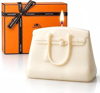 Handbag Candle in GiftBox - Air Wax - Designer-Inspired Luxury Gifts for Women - Birthday Gift for Women - Unique Gift for Her - Bougie Gifts for Girlfriend - Luxury Home Decor