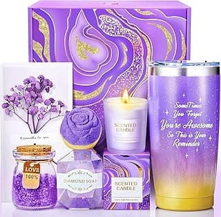 BodyRefresh Birthday Gifts for Women Self Care Gifts for Her, Gift Baskets Care Package Gift Set Get Well Soon Gift for Women Happy Birthday Gift Ideas Spa Set for Adult Grandma Wife