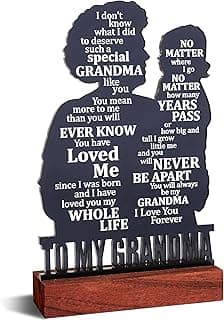 Christmas Gifts for Grandma, Valentines Day Gift for Grandma, Grandma Gifts from Granddaughter, Birthday Gifts for Grandma from Granddaughter, Mother's Day Gifts for Grandma, Best Grandma Gifts