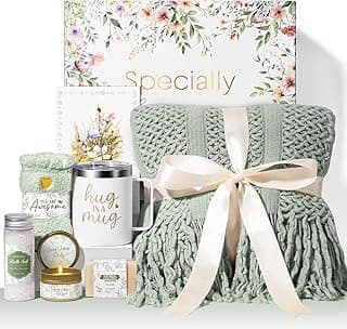 Self Care Gifts for Women Get Well Soon Gifts, Mothers Day Birthday Gifts for Women Care Package, Sympathy Gift Baskets Spa Gifts Thinking of You Inspirational Gifts for Mom Her Sister Grandma Friends